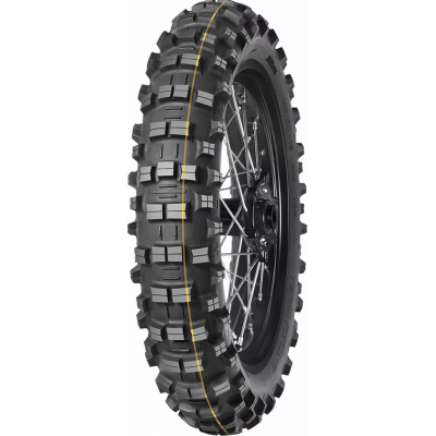 Задна гума Mitas Terra Force 120/90-18 Жълта линия